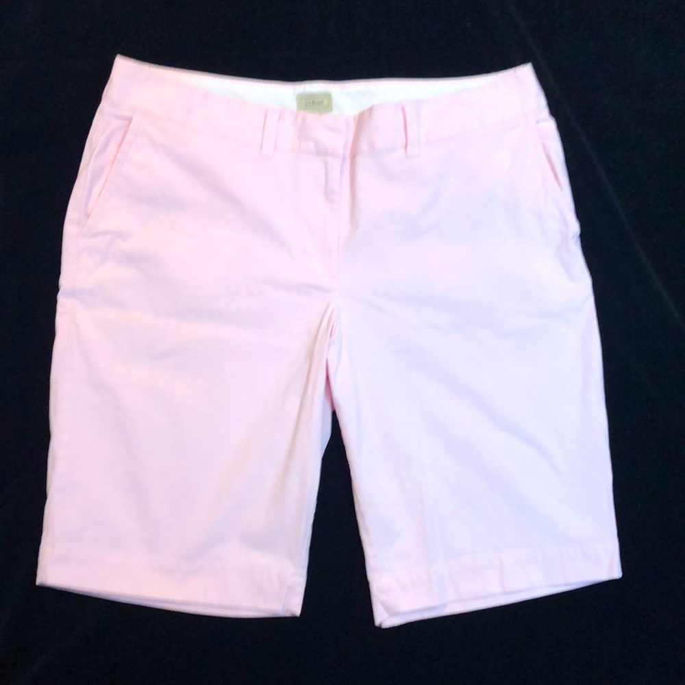 Vintage L.L. Bean Women’s Pink Flat-Front Shorts, Sz-16, Excellent Condition!!!